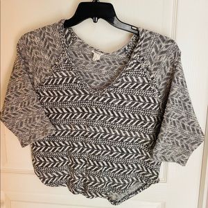 Cropped LightWeight Sweater